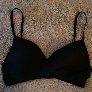 PINK Black Women's Wireless Bra